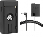 NP-F aku adapterplaat koos EP-5A EN-EL14 dummy akuga NIK0N D5600 D5500 D5100 D5200 D5300 D3200 D3100 D3300 D3400 DF P7800 P7700 DSLR kaameratele