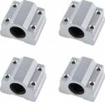4-osaline lineaarjuhi laagri liugur, kuullaagri liugur, sobib CNC, 3D-printerite, DIY-projektide jaoks (SCS25UU)