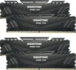 DDR4 RAM: GIGASTONE Game Pro 64GB Kit (4x16GB) DDR4 3200MHz PC4-25600 CL16-18-18-18-40 Intel XMP 2.0 AMD Ryzen 1.35V UDIMM 288Pin Non-ECC Unbuffered Desktop High Performance Memory Black
