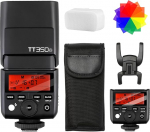 Godox TT350O Speedlite kaamera v&auml;lklambi Olympus 2.4G Wireless X s&uuml;steemile 1/8000s TTL HSS Mini 2500mAh liitium aku 0.1~2.2s taastumisaeg Geh&ouml;rena E-M10ll E-M5lI E-M1 E-PL8 E-PL7