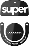 Superglide2 tekstureeritud pind kontrollitava kiirusega, hiirejalad/klaasist liugur, &uuml;limalt vastupidav sile ja vastupidav tallaga Logitech G Pro X Superlight2 jaoks [must]