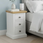 GROF M&ouml;&ouml;bel Lumivalge 3 sahtliga kitsas p&auml;rispuidust &ouml;&ouml;kapp t&auml;ielikult kokku pandud massiivse tammeplaadiga