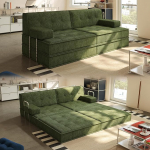 6-in-1 diivanvoodi 160 x 100 cm, kokkupandav madrats 200 x 160 cm fikseeritud raamiga, mugav kokkupandav futon, 4-kohaline k&uuml;lalissohva modulaarne lamamistool ilma vedrustuss&uuml;dameta elutuppa