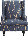 Tr&uuml;kitud seljatoe slipcovers koos k&auml;etugedega, Lazy Boy 2 t&uuml;kki tugitool Slipcover elutuppa (6, &uuml;ks suurus)