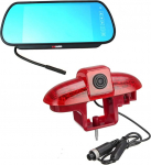 Vivaro tagumise vaate kaamera 3. piduritulega katuse serva parkimisabi (NTSC) Vauxhall Vivaro X82 Mk3 jaoks Opel Vivaro Trafic Talento (2001-2014) Sobib autoraadio DVD-le