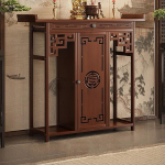 Beistelltisch Schmal, Chinesischer Konsolentisch Flur, Pers&ouml;nlicher Altar f&uuml;r Buddha, Console Table mit Schubladen(91cm/35.8in)