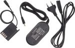 FOTGA vahelduvvooluadapter DMW-AC8 + DMW-BLK22/DMW-DCC17 DC Coupler toitejuhe Panasonic Lumix DC-S5 S5K GH6 GH5M2/GH5 II kaamerale