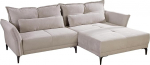 Riess Ambiente Designo Modern Corner Diivan 250 cm Champagne Beež n&ouml;&ouml;r elutoa diivan koos pehmendusega metalljalad L diivan L diivan nurgas diivan n&ouml;&ouml;rdiivan n&ouml;&ouml;rdiivan diivan
