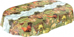ANRO &Otilde;lilina laudlina &Otilde;lilina laudlina Country Village Yard Farm Ovaalne 140 x 240 cm