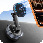 OQTIQ Magnetische Handyhalterung Auto f&uuml;r MagSafe, 67mm Gel-Saugnapf f&uuml;r Armaturenbrett & Windschutzscheibe, 20N N54 Magnet, 360&deg; Drehbarer Auto Handyhalter f&uuml;r iPhone 12-17 & Alle Smartphones