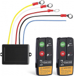 Kabelloses Recovery Winden-Fernbedienungs-Set, 12 V 24 V f&uuml;r LKW, ATV, SUV, Controller, Kombinationsschalter, 12 V, 24 V, Fernbedienungsschalter, ohne