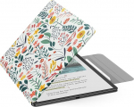 MoKo Magnetiline &uuml;mbris uuele 11-tollisele Kindle Scribe 2025 (3. Gen) & Kindle Scribe Colorsoft 2025 (1. Gen) - Slim Folio Premium PU nahast kate koos pliiatsi sulgemisega ja automaatse uinumise &auml;ratusega, Flower