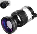 NEEWER Wide Angle Lens Compatible with Sony ZV1 Camera, 2 in 1 18 mm HD Wide Angle and 10x Macro Additional Lens with Extension Tube, Bayonet Lens Adapter, Cleaning Cloth (Black Frame)