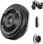 VILTROX AF 28 mm F4.5 f/4.5 FE Lens for Sony E Mount, Wide Angle Full Frame Auto Focus Lens Compatible with Sony E-Mount Cameras a7C a7SIII a7III a7RIII FX3 ZV-E10 a6700 a6600 a6400