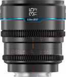 SIRUI Night Walker 35 mm Cine Lens with Manual Focus, T1.2 Large Aperture Lens and S35 Frame Prime Lens for M4/3 Mount for BMPCC4K, GH5II, GH6, Z Cam (MS35M-G, MFT Mount, Grey)