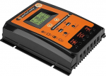 Solar Charge Controller 12 V Mppt IP32 Waterproof Multiple Protection Solar Panel Battery Controller Dual USB LCD Display 12 V / 24 V 30A50A (70A)