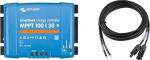 Victron Energy SmartSolar MPPT 100 V 30 Amp 12/24 Volt p&auml;ikeselaadimise kontroller (Bluetooth) & Enjoy Solar 4 mm&sup2; Professional &uuml;henduskaabel p&auml;ikesemooduli ja p&auml;ikeselaadimise kontrolleri &uuml;henduskaabel 3 m