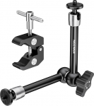 Neewer Reguleeritav Magic Arm koos Super Clampiga, 1/4" ja 3/4" keermega, 1/4" kruvid v&auml;lgule / LED-valgusele / mikrofonile / monitorile, &uuml;hildub SmallRig kaamerapuuriga, maksimaalne koormus 2kg