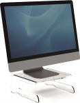 Fellowes Clarity Monitor Stand, 6.5 kg Load Capacity, Transparent