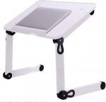 Klapptisch, tragbarer Camping -Tisch, kleiner ultraleichter Klapptisch mit Aluminiumtisch -Tisch und Tragetasche, leicht zu tragen, Pr&auml;fekt f&uuml;r Outdoor, Picknick, Grill, Kochen, Festival (Argento)