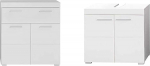 trendteam Amanda smart living Bathroom Dresser, 37 x 79 x 31 cm in Body with Lots of Storage Space