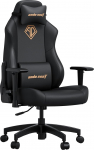 Anda Seat Phantom Kids Gaming Chair Vanus 5-10 aastat - Ergonoomilised videom&auml;ngutoolid V&auml;ike laevatool Arvutitool poistele ja t&uuml;drukutele Kaela- ja nimmepadi - laste must PVC nahk Junior