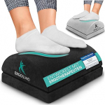 ERGOSUND Footrest Desk [Test Winner] Premium Foam Core, Height-Adjustable Footstool [Non-Slip] Ergonomic Footrest Desk, Home Office Accessories Footrest Footrest Footrest