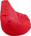 kaiserkraft Gamer Bean Bag K x Laius x S 1000 x 1000 mm Punane