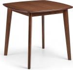 Julian Bowen Lennox Square Dining Table Walnut K&otilde;rgus 75cm Laius 80cm S&uuml;gavus 80cm