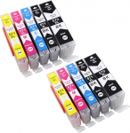 Bergsan printerikassetid &uuml;hilduvad Canon PGI-570 CLI-571 XL jaoks Canon Pixma MG5700 MG5750 MG5751 MG5752 MG5753 MG6800 MG6850 MG6851 MG6852 TS5000 TS5050 TS5050 TS5051 TS5053 TS5055 TS6050 TS6051