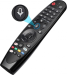 Gvirtue Magic Remote Control LG TV kaugjuhtimispult LG MR20GA AKB75855501 MR19BA MR18BA Magic Remote, &uuml;hildub LG Smart TV LED OLED 4K Nanocell h&auml;&auml;lefunktsiooniga