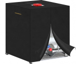 VANSHEIM Cover for IBC Container Cover Water Tank IBC Cover IBC Protective Cover IBC Water Tank Cover IBC Tank Cover for 1000L IBC Container Water Tank Container Rain Butt 120 x 100 x 116 cm