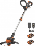 Worx Powershare 20V Li-Ion cordless grass trimmer (2 batteries), WG163E