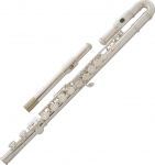 Tuyama&reg; TFL-212 Flute in C (2 headjoints) Transverse Flute Curved + Straight Headjoint