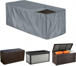 COOSOO Decking Cover Zipper Veekindel aiam&ouml;&ouml;bel Cover 420D Oxford Padi Box Cover Storage Ottomani Pink Cover teki kasti konteineri jaoks ristk&uuml;likukujuline