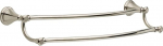 Delta Faucet 79725-SS Cassidy 24inch Double Towel Bar Rack, Brilliance Stainless Steel