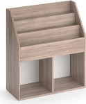 Vicco Luigi Bookcase Sonoma 72 x 79 cm