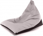 Ecopuf ilmastikukindel &otilde;ues kasutatav Bean Bag Lazy M - EPS helmet&auml;idisega, mustust h&uuml;lgav ja rebenemiskindel - ideaalne aeda, terrassile ja r&otilde;dule - mugav ja vastupidav.