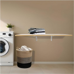 S&ouml;&ouml;gilaud, kokkupandav seinalaud, v&auml;ike kokkupandav k&ouml;&ouml;gilaud, ruumi s&auml;&auml;stev seinalaud, kokkupandav seinalaud, seinale paigaldatav kokkupandav laud pesuruumi, ujuv seinalaud (puit, 40 x 30 cm)