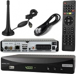 Imperial T2 IR Plus DVB-T2 vastuv&otilde;tja (sisaldab 3 kuud FREENET TV) + DVB-T antenn + netshop 25 HDMI kaabel, PVR Ready, HDMI & SCART, USB, HDTV salvestusfunktsiooniga ja ajavahetusega