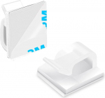 Kabel-Clips, selbstklebende Draht-Clips, Kabel-Aufr&auml;umhaken, f&uuml;r den Au&szlig;enbereich, Lichtkabel-Organizer, Draht-Management-Halter f&uuml;r Auto, B&uuml;ro, Zuhause, Schreibtisch, Wand, l&auml;bipaistev, 60 St&uuml;ck