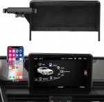 TTCR-II &uuml;hildub Audi A4 B9 Q5 FY mobiiltelefoni hoidjaga, kohandatud sobilik alus A4 B9 (2017-2019) Q5 FY (2019 2020), 7-tolline nutitelefoni hoidja armatuurlaual 360&deg; p&ouml;&ouml;ratav reguleeritav Audi mobiiltelefoniga