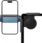 LANTU mobiiltelefoni hoidik Tesla Model 3 Model Y Model S / X, AI automaatne induktsioon 360&deg; reguleeritav elektriline mobiiltelefoni hoidik Tesla tarvikud iPhone, Samsung, Android mobiiltelefonidele ja muudele telefonidele