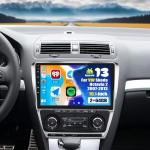 SIXWIN 2+64G Android 13 autoraadio Volkswagen Skoda Octavia 2007-2013 koos Carplay/Android Car/Mirrorlink, HD 10.1-tolline puuteekraan WiFi GPS FM/RDS Bluetooth + mikrofon + tagurduskaamera
