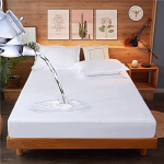 Mattress Protector 90 x 200 cm Waterproof Mattress Cover Fitted Sheet 90 x 200 cm Mattress Protector Mattress Topper Bed Mattress Cover Fitted Sheet 30 cm Deep (90 x 200 cm)