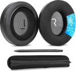 Jahutav geel k&otilde;rvapadjad k&otilde;rvakate &uuml;hildub Sennheiser HD280/HD280-13/HD280-Pro/HD281/HMD280/HMD280 Pro/HMD280-13/HMD281/HMD281 Pro k&otilde;rvakomplektide k&otilde;rvapadjadega k&otilde;rvakate