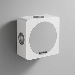 Paar Surround seinak&otilde;lareid 5.1 kodukino jaoks Quadpole Design 4 tweeteriga ja 5 25-tollise Wooferi 90 dB 100 W Magic Sound Distribution ilma Bluetoothita Paar Magic Around5 Valge