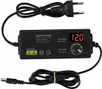 Reguleeritav toiteallikas 3V-12V universaalne toiteallikas 60W 5A reguleeritav toiteallikas AC / DC 100V-240V koos LED pinge n&auml;idikuga kodumasinatele LED-valgustus, DVD, TFT