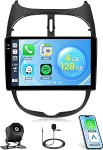 Roinvou 4+128G Autoradio Android 15 f&uuml;r Peugeot 206 206cc Citroen C2 2001-2016 Carplay Android Auto,9 Zoll Auto Radio Incell Touchscreen GPS Navi Bluetooth EQ WiFi RDS FM SWC Tagfahrkamera