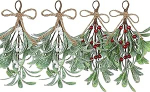 Pakett 4 j&otilde;ulumehe kaunistust, kunstlik Puuv&otilde;&otilde;rik oksad, 23 cm Glitter Puuv&otilde;&otilde;rik kaunistus valge punaste marjadega j&otilde;ulupuu aksessuaarid, rippuv Puuv&otilde;&otilde;rik kaunistus puu jaoks